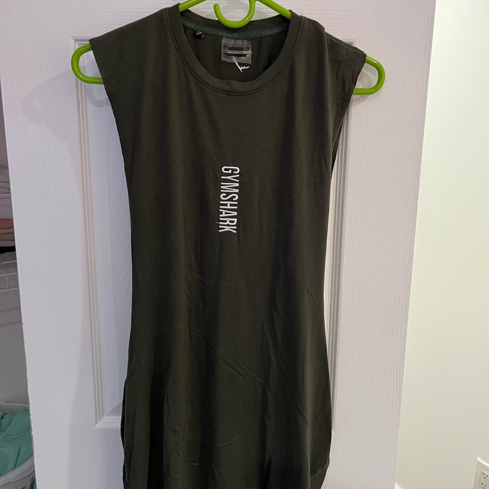 GYMSHARK LEGACY DROP ARM TANK SIZE SMALL